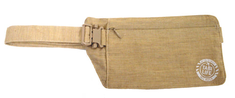タビライフ 旅貴重品袋 ウエストタイプ
