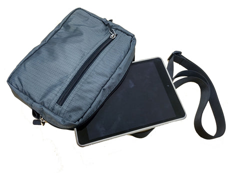 4-way multi-shoulder bag that automatically separates coins and bills