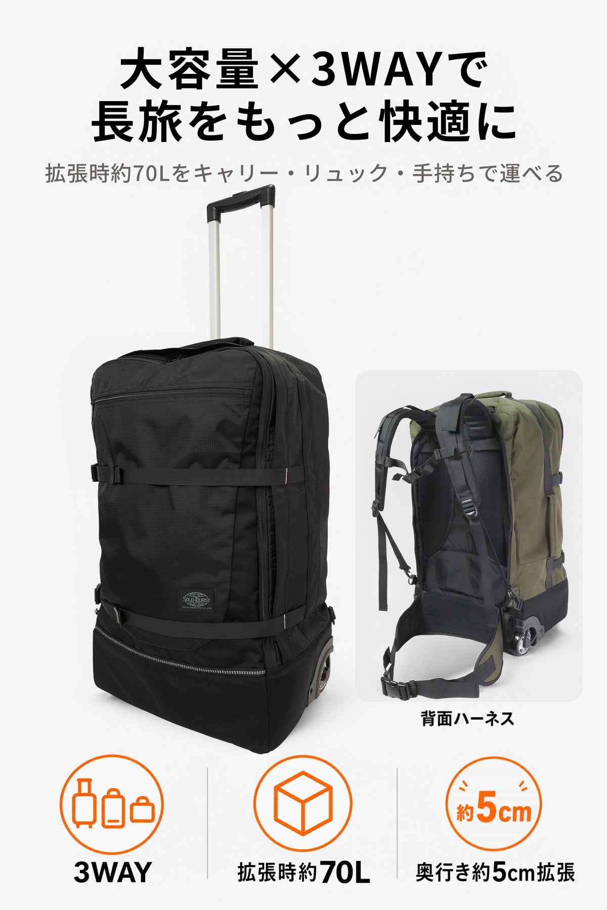 アブロードキャリー70
