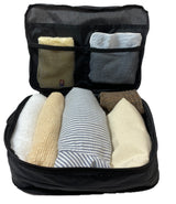 Compression type clothing storage case M/L